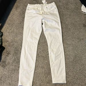 Good American stretch denim white Jeans 29 inch inseam
